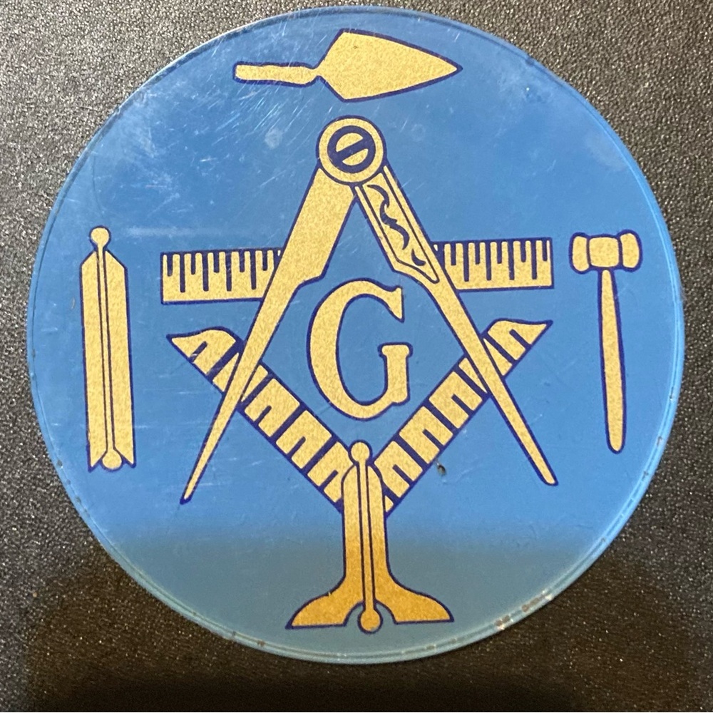 NWOT Acrylic Masonic Emblem